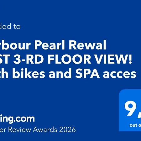 아파트 Harbour Pearl 3-rd Floor View! With Bikes And Acces 레왈